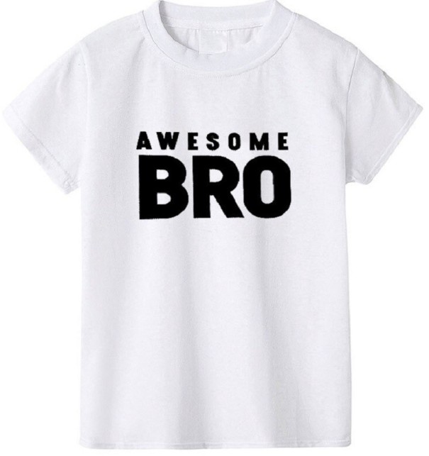 Børne-T-shirt B1474 hvid 6 D