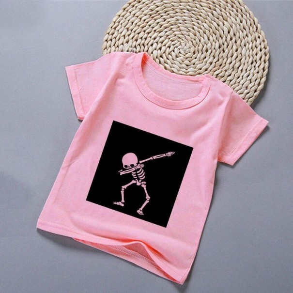 Børne-T-shirt B1483 rosa 9 A