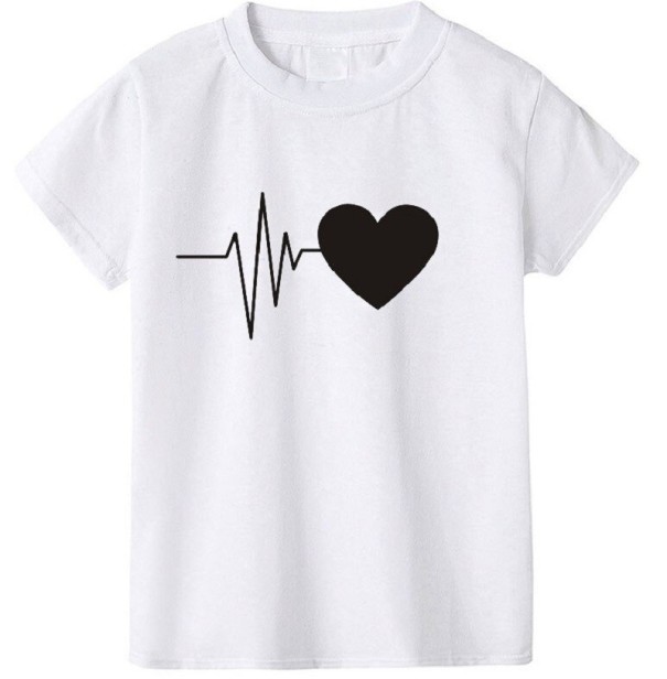 Børne-T-shirt B1515 hvid 2 A