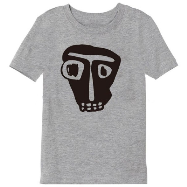 Børne-T-shirt B1516 grå 10 B