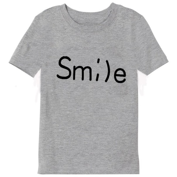 Børne-T-shirt B1546 grå 2 B