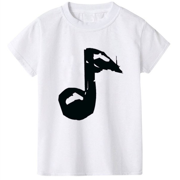 Børne-T-shirt B1547 hvid 5 A