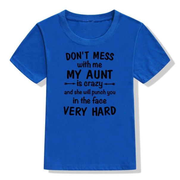 Børne-T-shirt B1548 blå 5 B