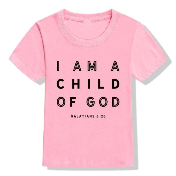 Børne-T-shirt B1578 rosa 12