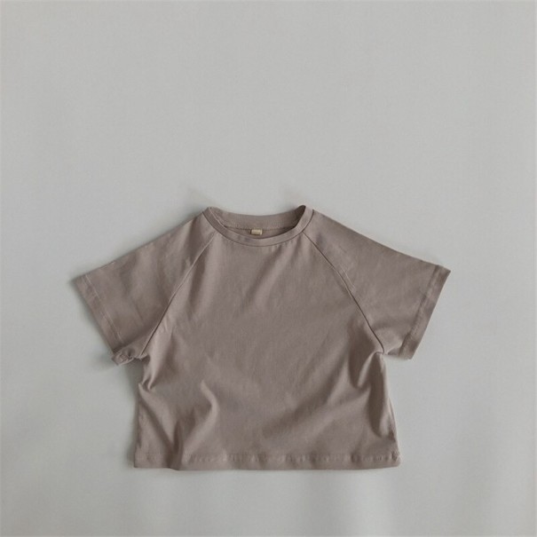 Børne-T-shirt B1646 lysegrå 4