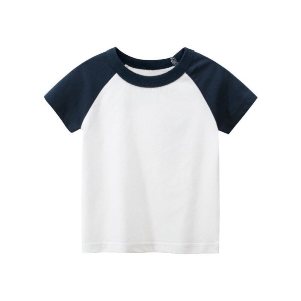 Børne-T-shirt B1667 mørkeblå 3
