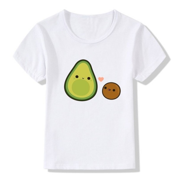 Børne t-shirt med avocado 9 T