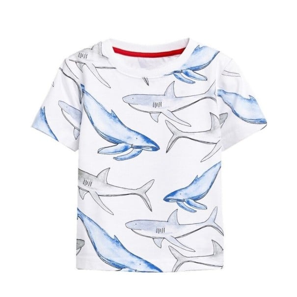 Børne-T-shirt med dyr B1533 4 G