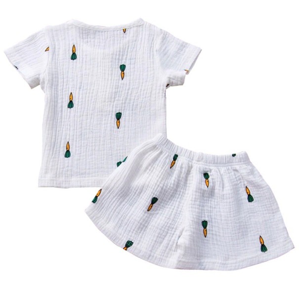 Børne-T-shirt og shorts L1552 12-24 måneder C