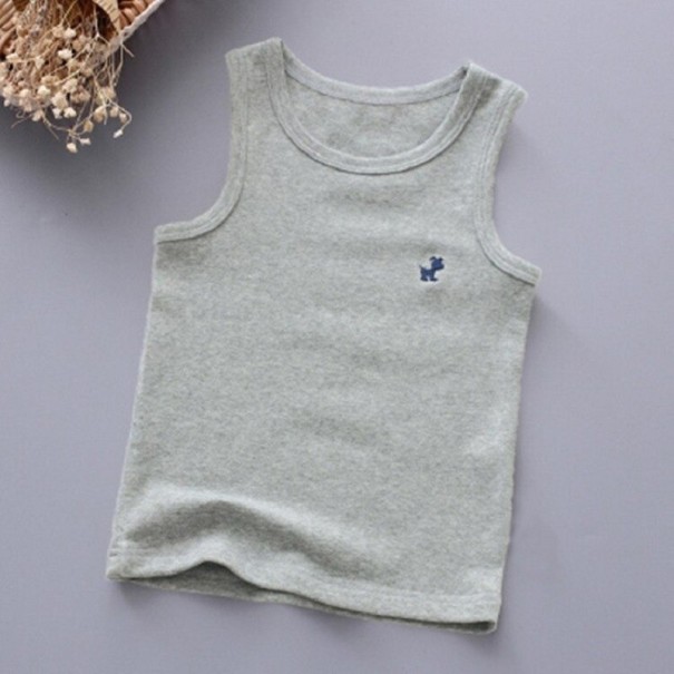 Børne tanktop B1557 grå 3