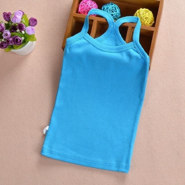 Børne tanktop B1573 blå 12 B