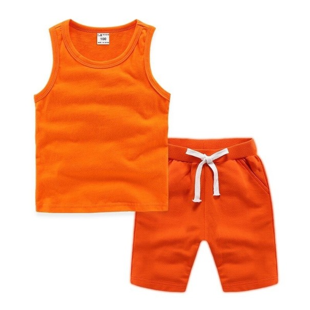 Børne tanktop og shorts L1154 4 S