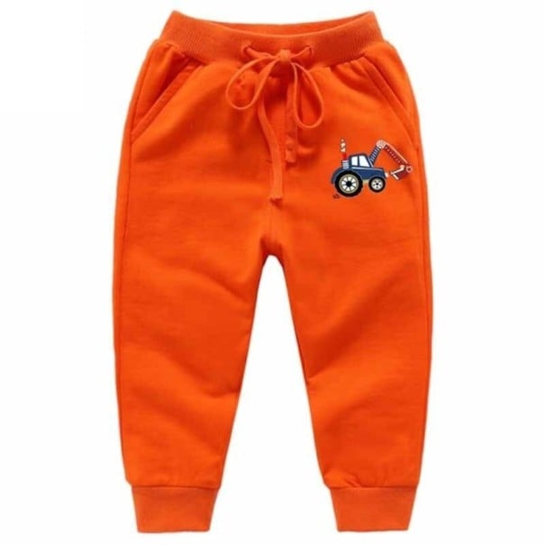 Børne træningsdragter T2425 orange 3