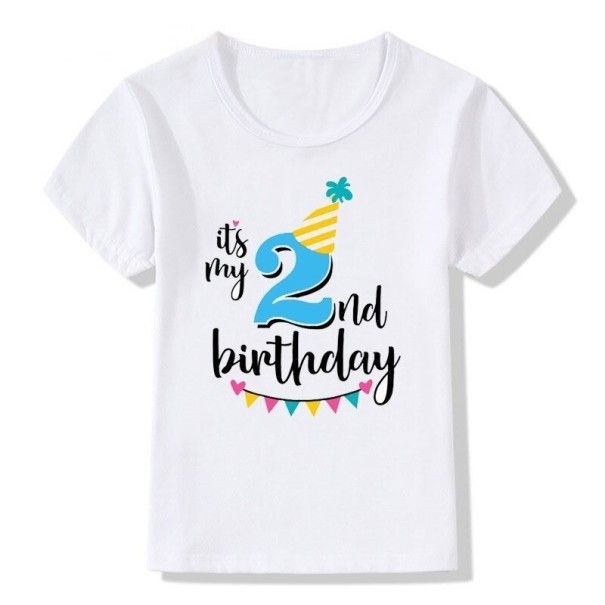 Børnefødselsdags-t-shirt 3 I