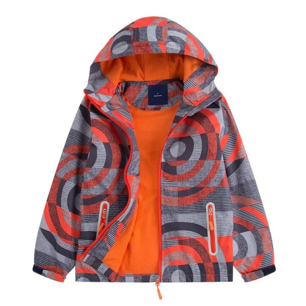 Børnejakke L1968 orange 11