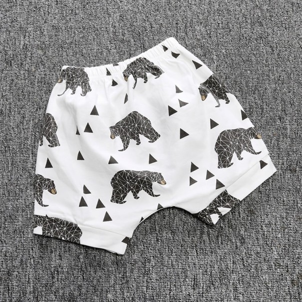 Børneshorts med mønster J589 6-9 måneder B