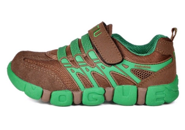 Børnesneakers A259 mørkegrøn 21
