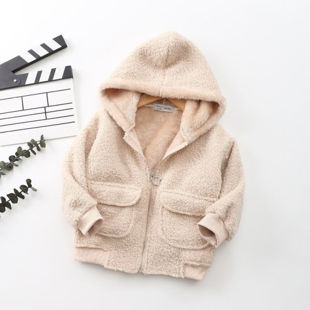 Børnesweatshirt L1970 cremefarvet 3
