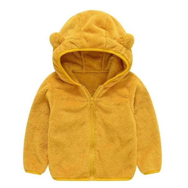 Børnesweatshirt L2023 mørkegul 3