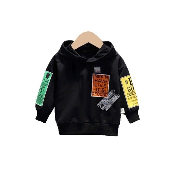 Børnesweatshirt L510 sort 5
