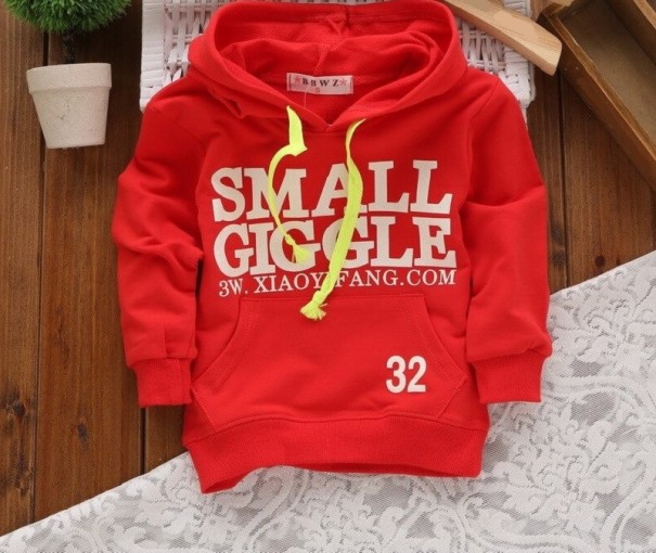 Børnesweatshirt L517 rød 2