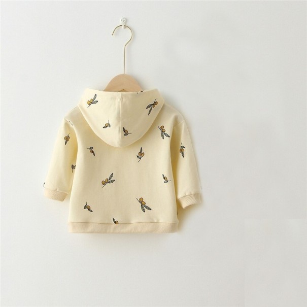 Børnesweatshirt L537 cremefarvet 3 B