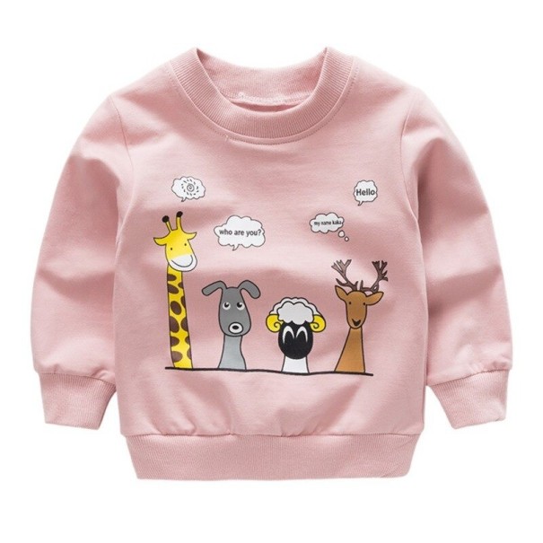 Børnesweatshirt L579 0-6 måneder G