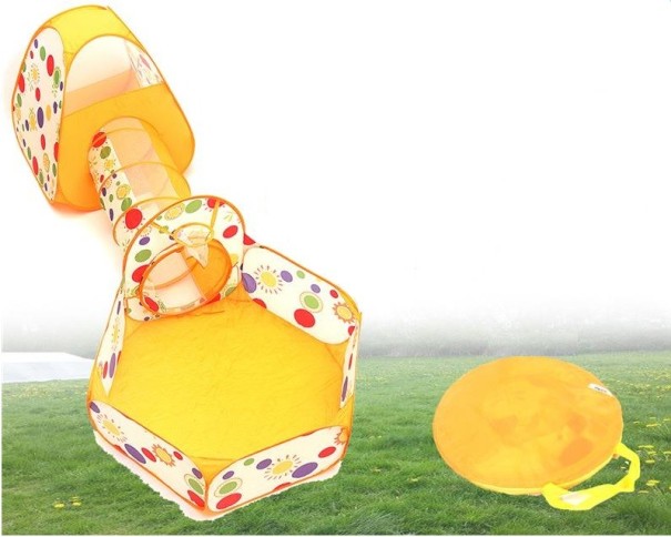 Børnetelt 3 i 1 J1254 orange