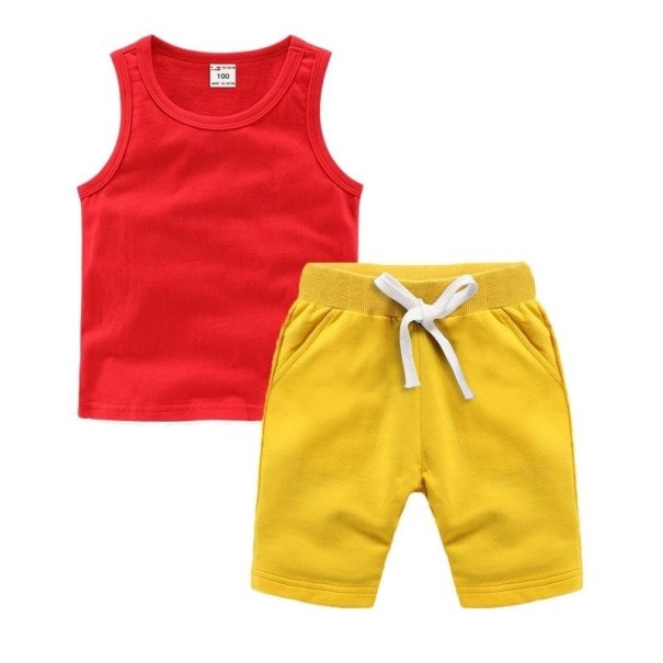 Børnetop og shorts L1154 12-18 måneder Q