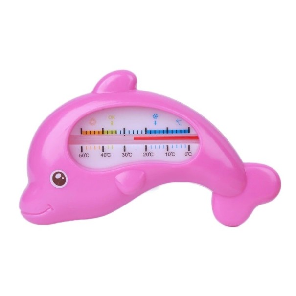 Børnevandstermometer formet som en fisk J1257 rosa