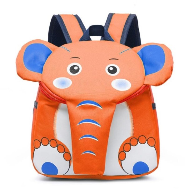 Børns elefantrygsæk orange
