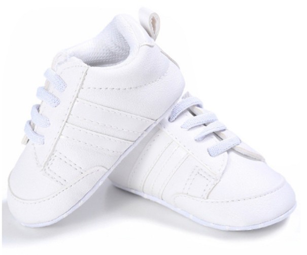 Børns hjemmesko sneakers hvid 0-6 måneder