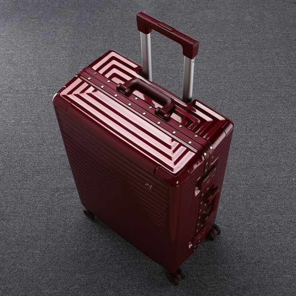 Bőrönd T1159 bordó L