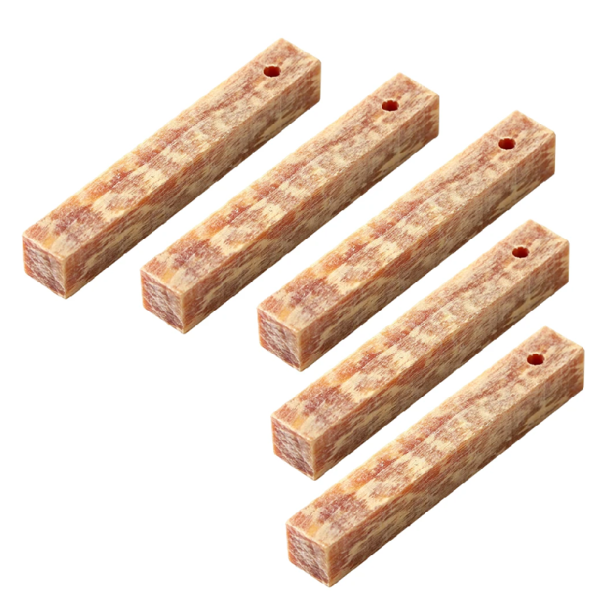 Borovicové hranoly v kalafuně 5 ks 10 x 1,5 x 1,5 cm Prírodný podpaľovač Drevo na zakladanie ohňa Kempovanie Grilovanie Krb 1