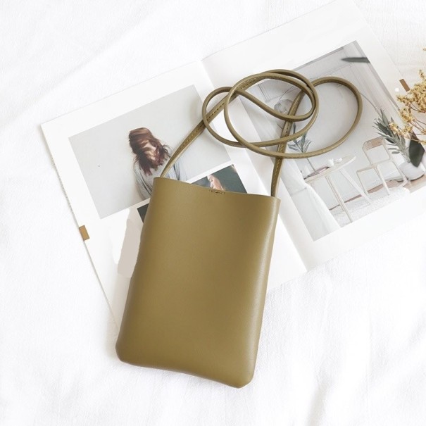 Borsa a tracolla da donna M1213 verde militare