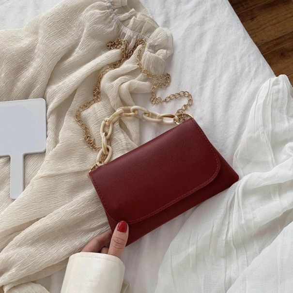 Borsa a tracolla da donna M1444 bordeaux