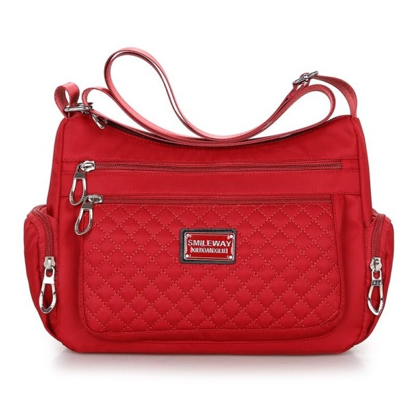 Borsa a tracolla da donna M1472 rosso