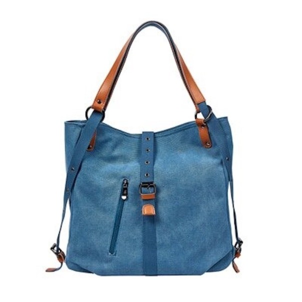 Borsa a tracolla da donna M779 blu