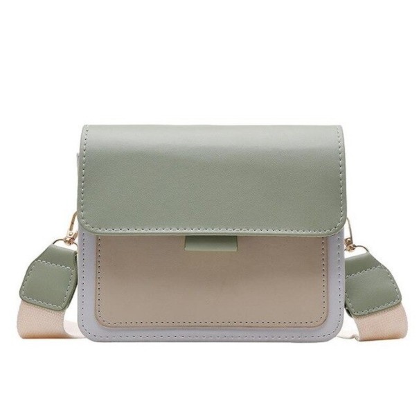 Borsa a tracolla da donna M898 verde chiaro