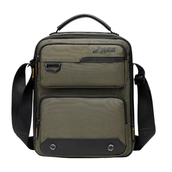 Borsa a tracolla da uomo T361 verde militare L