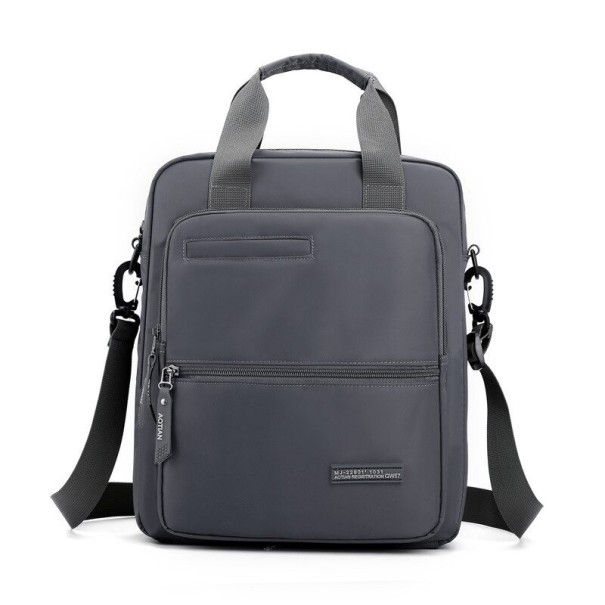 Borsa a tracolla da uomo T418 grigio scuro 1