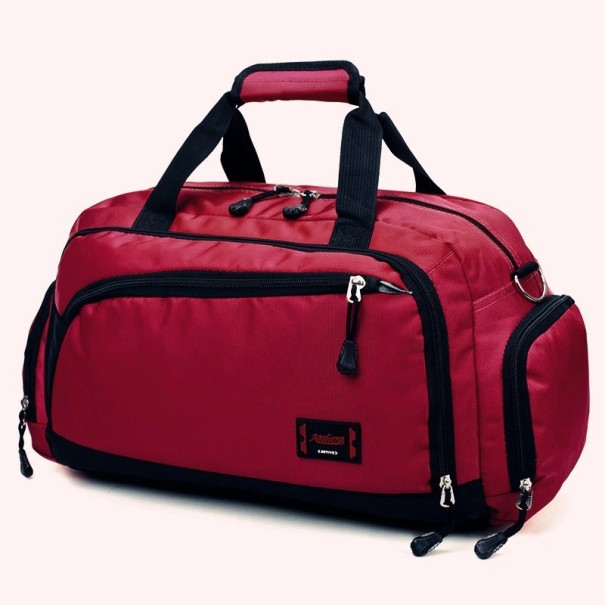 Borsa a tracolla T472 rosso scuro