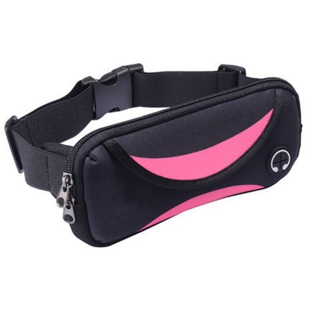 Borsa a vita T789 rosa