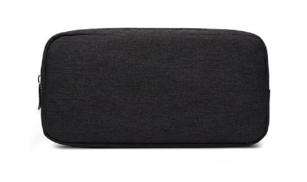 Borsa cosmetica da uomo T511 nero L