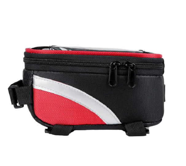 Borsa da bicicletta per telaio T849 rosso