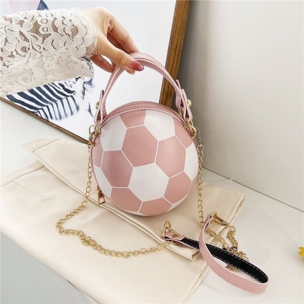 Borsa da donna a forma di palla M1227 rosa