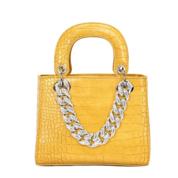 Borsa da donna M1193 giallo scuro