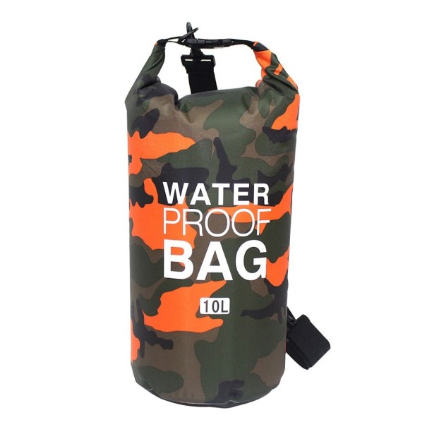 Borsa impermeabile 10 l arancione