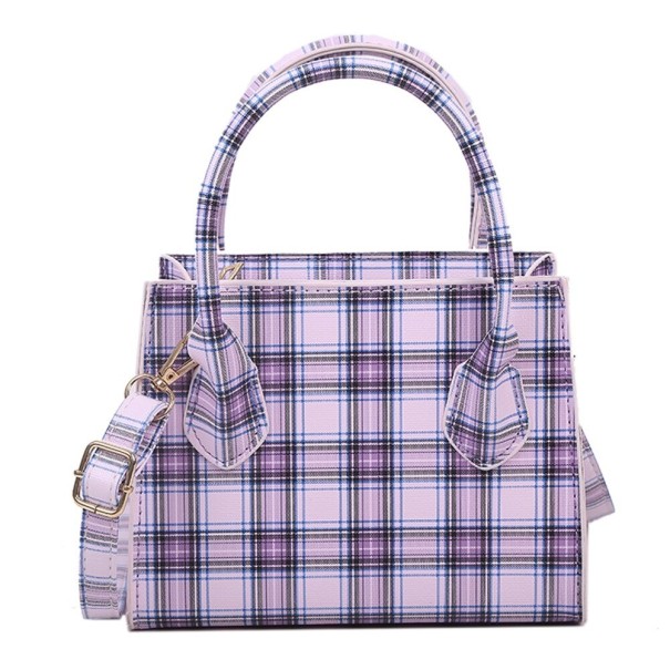 Borsa in pelle da donna M1579 viola