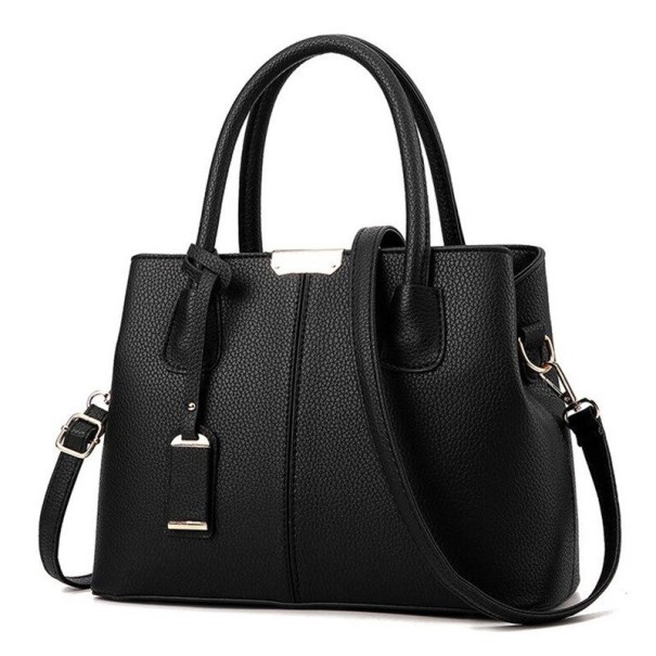 Borsa in pelle da donna M790 nero